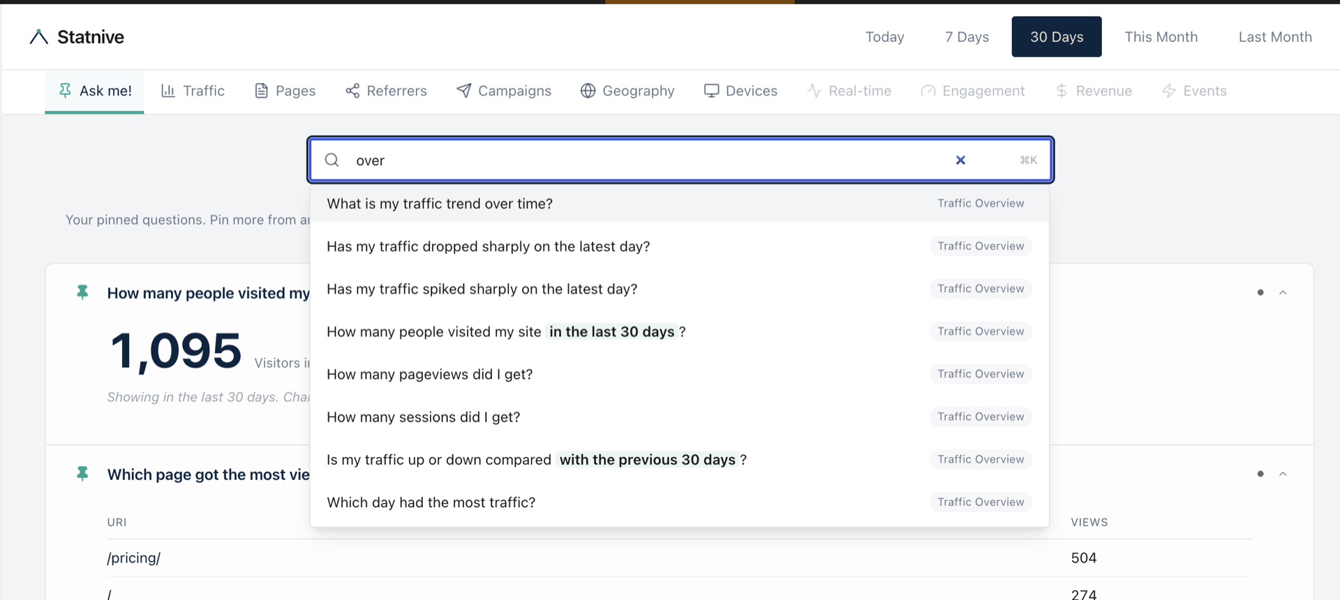 تعرّفوا على Ask me!: 116 سؤالاً عن زيارات WordPress لديكم، الإجابة خلال ثوانٍ